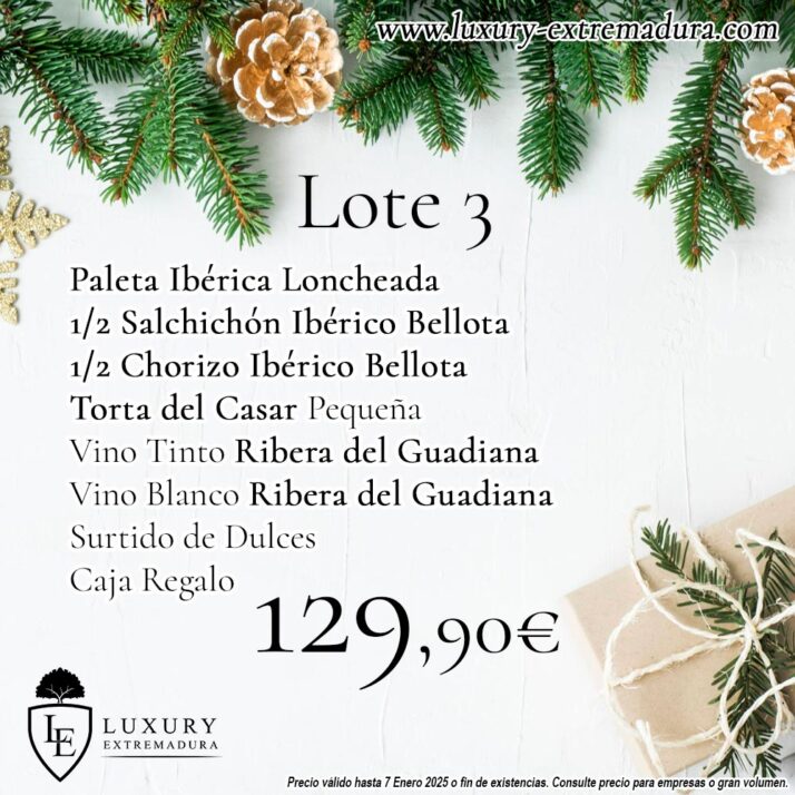 Lote Ibérico de Navidad 3