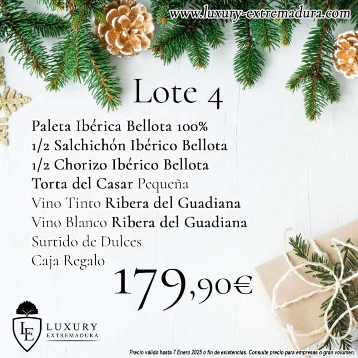 Lote Ibérico de Navidad 4