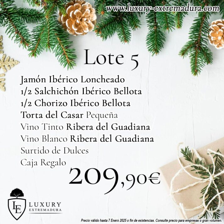 Lote Ibérico de Navidad 5